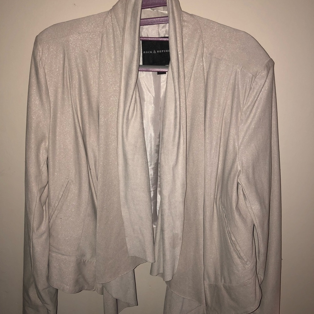 Relaxed Beige Blazer